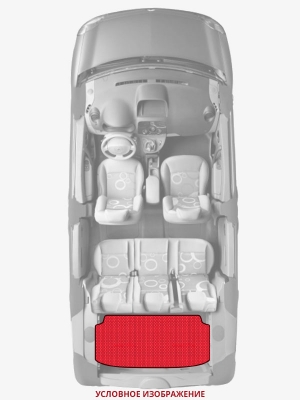 ЭВА коврики «Queen Lux» багажник для Ford Capri (Mk3)